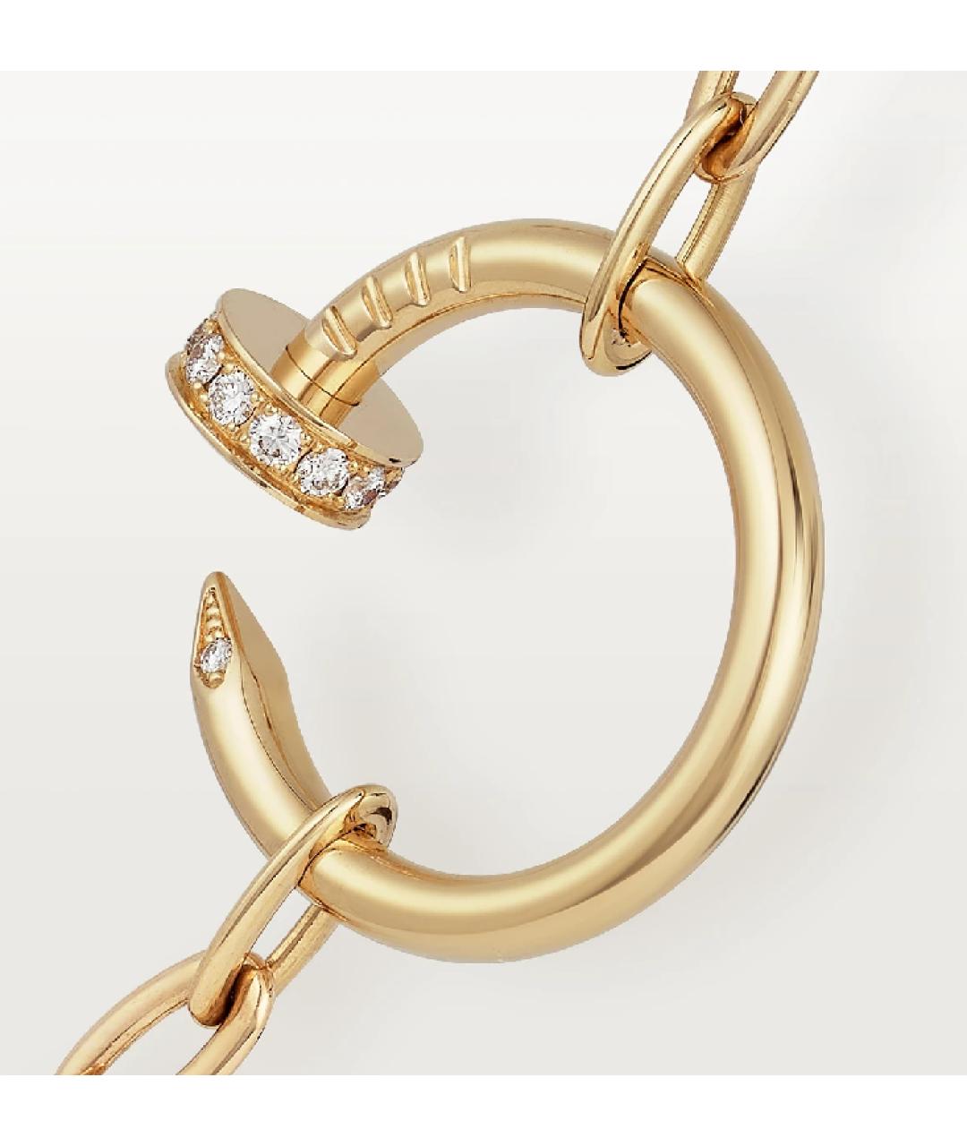 CARTIER Золотое колье из желтого золота, фото 3