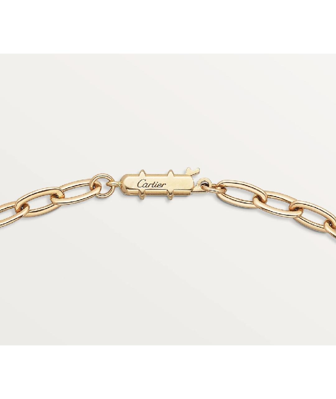 CARTIER Золотое колье из желтого золота, фото 4