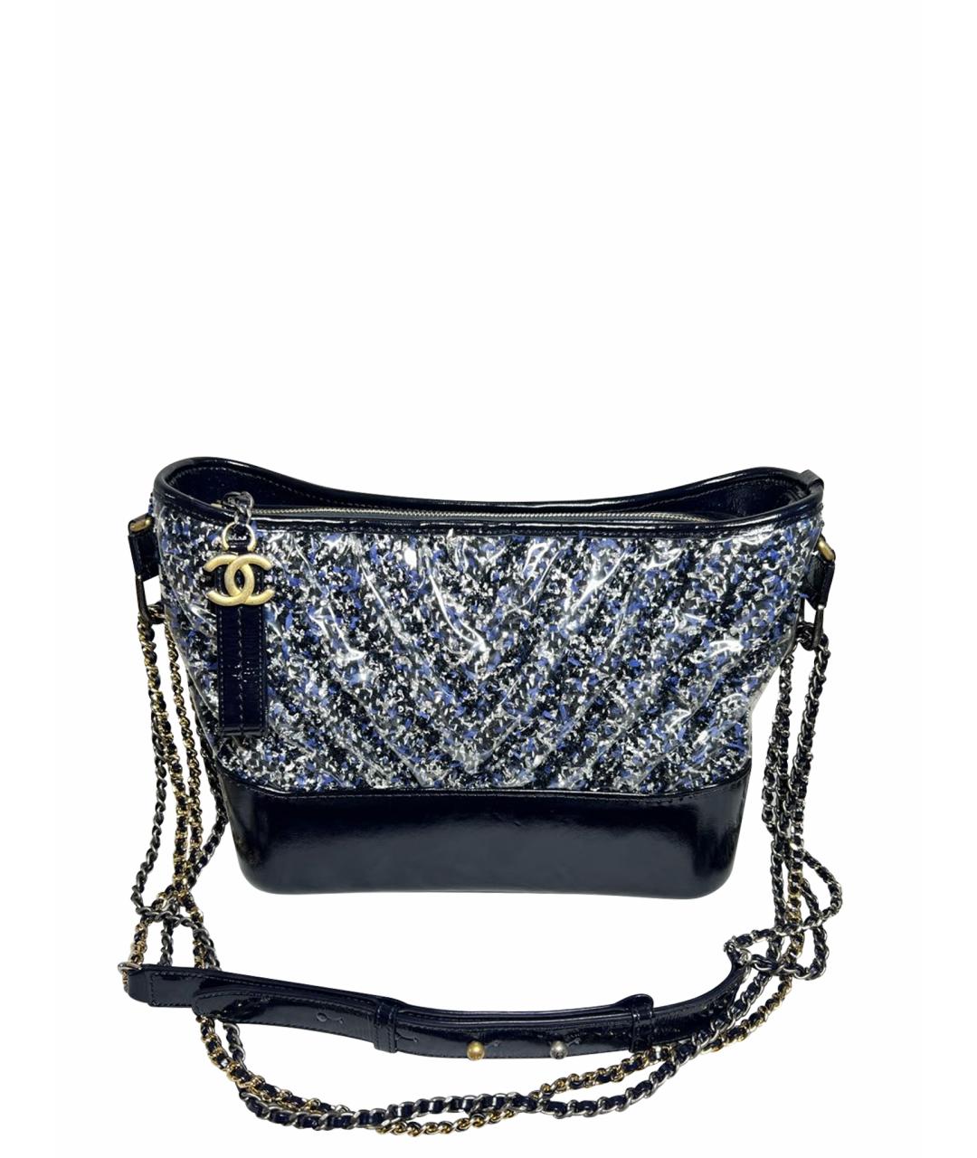 CHANEL Синяя сумка через плечо, фото 1