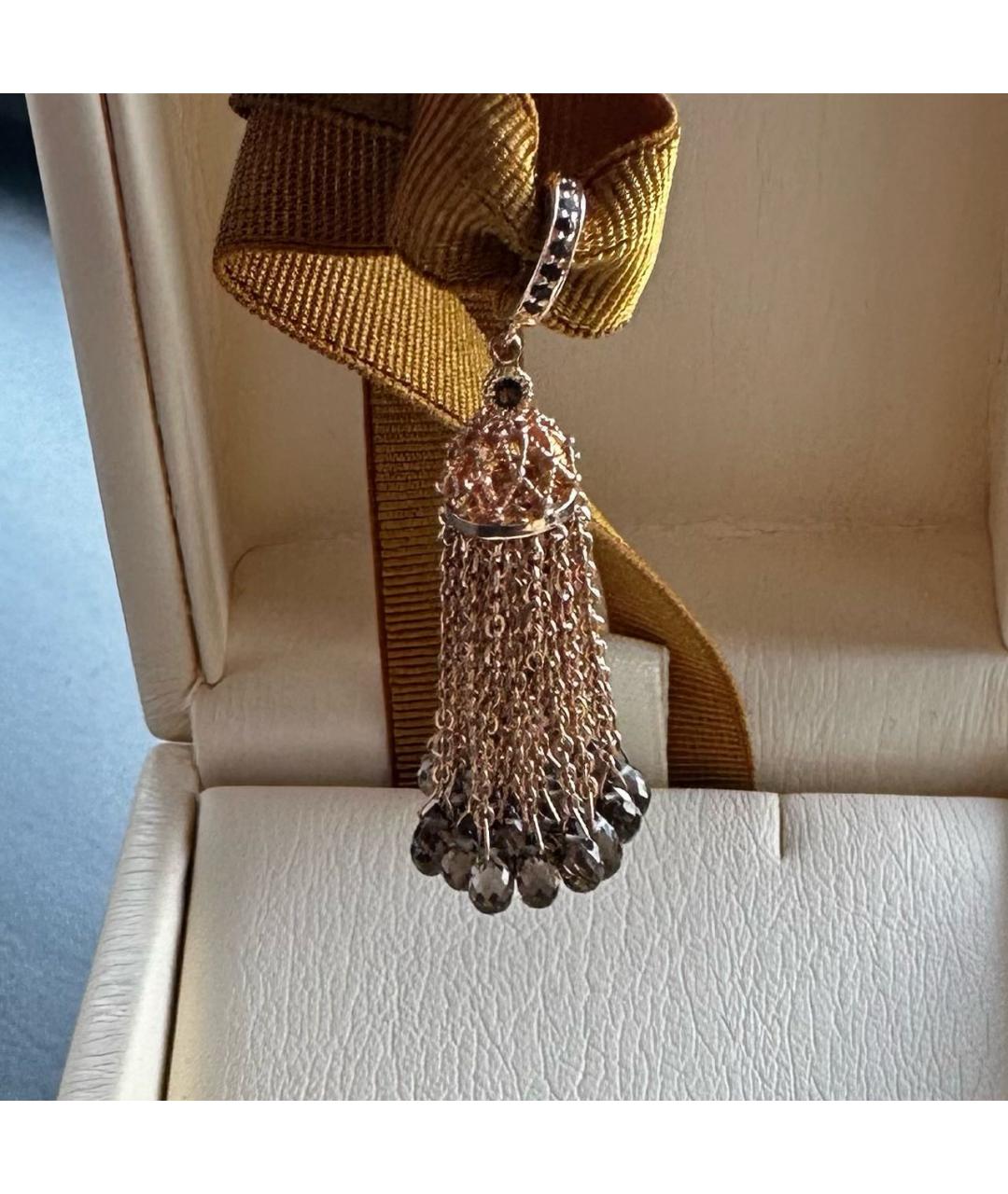 YANA JEWELLERY Коричневый чокер из розового золота, фото 2