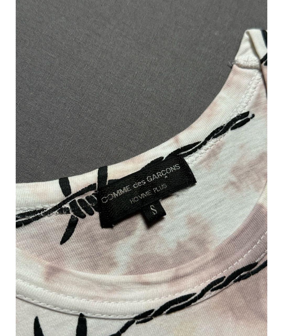 COMME DES GARÇONS Мульти хлопковая футболка, фото 3