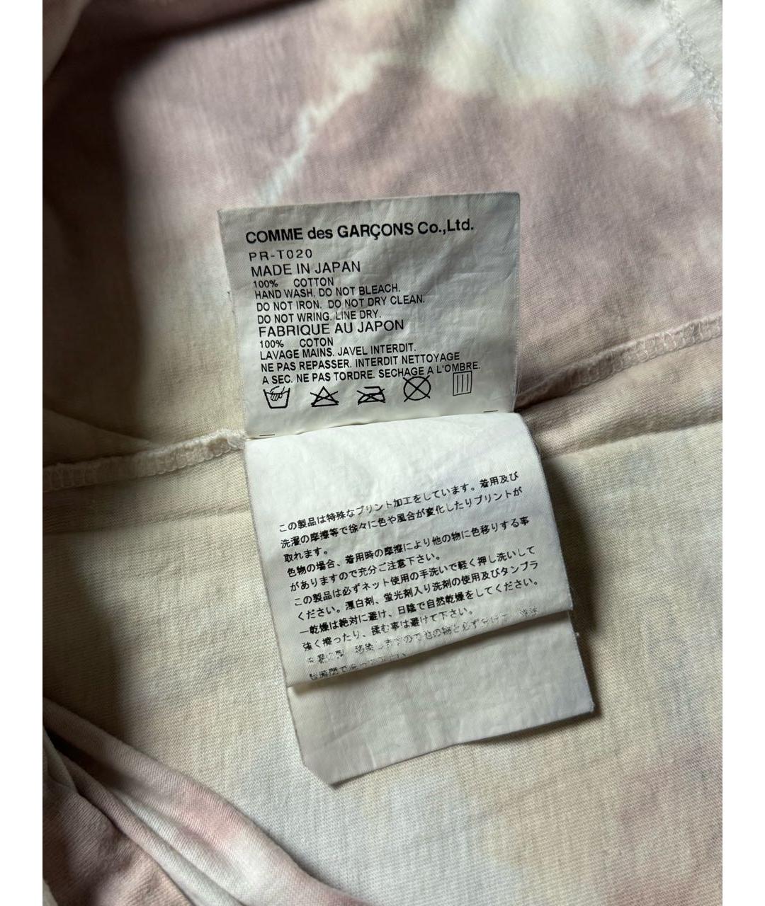 COMME DES GARÇONS Мульти хлопковая футболка, фото 6