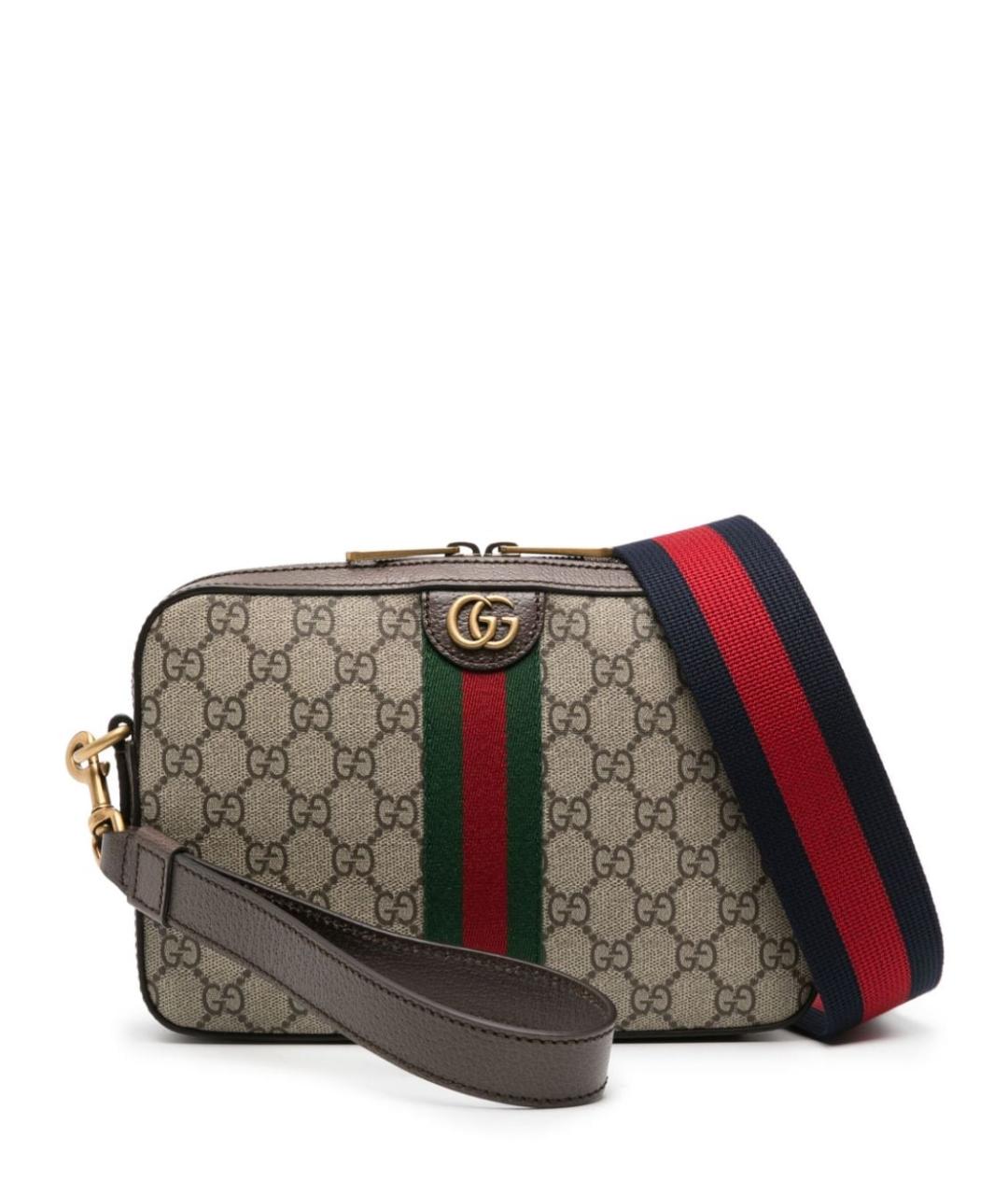 GUCCI Бежевая сумка на плечо, фото 1