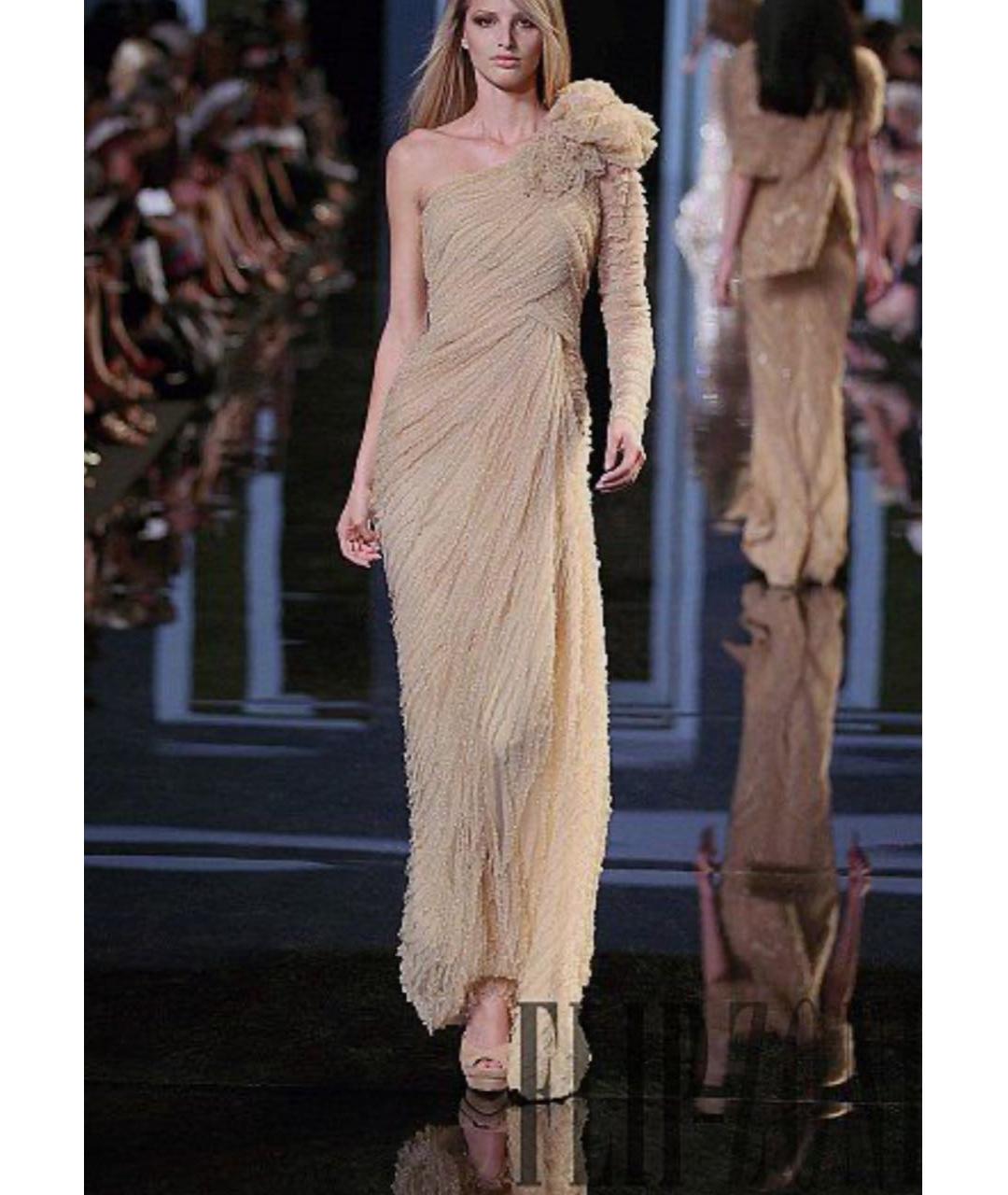 ELIE SAAB Коричневое вечернее платье, фото 7