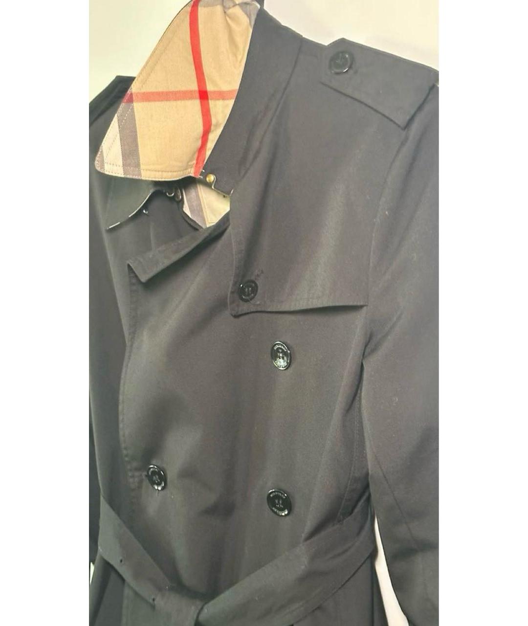 BURBERRY Черный тренч/плащ, фото 3
