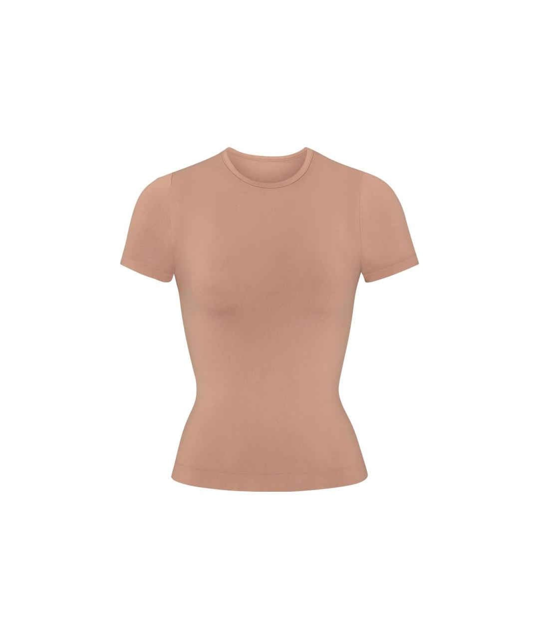 SKIMS Бежевая футболка, фото 1