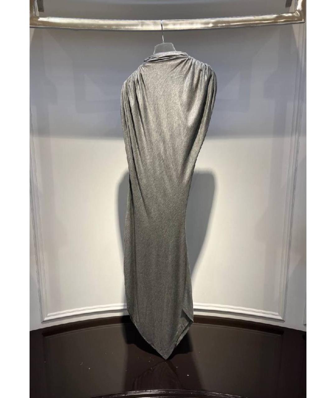 ALEXANDER MCQUEEN Серое повседневное платье, фото 2