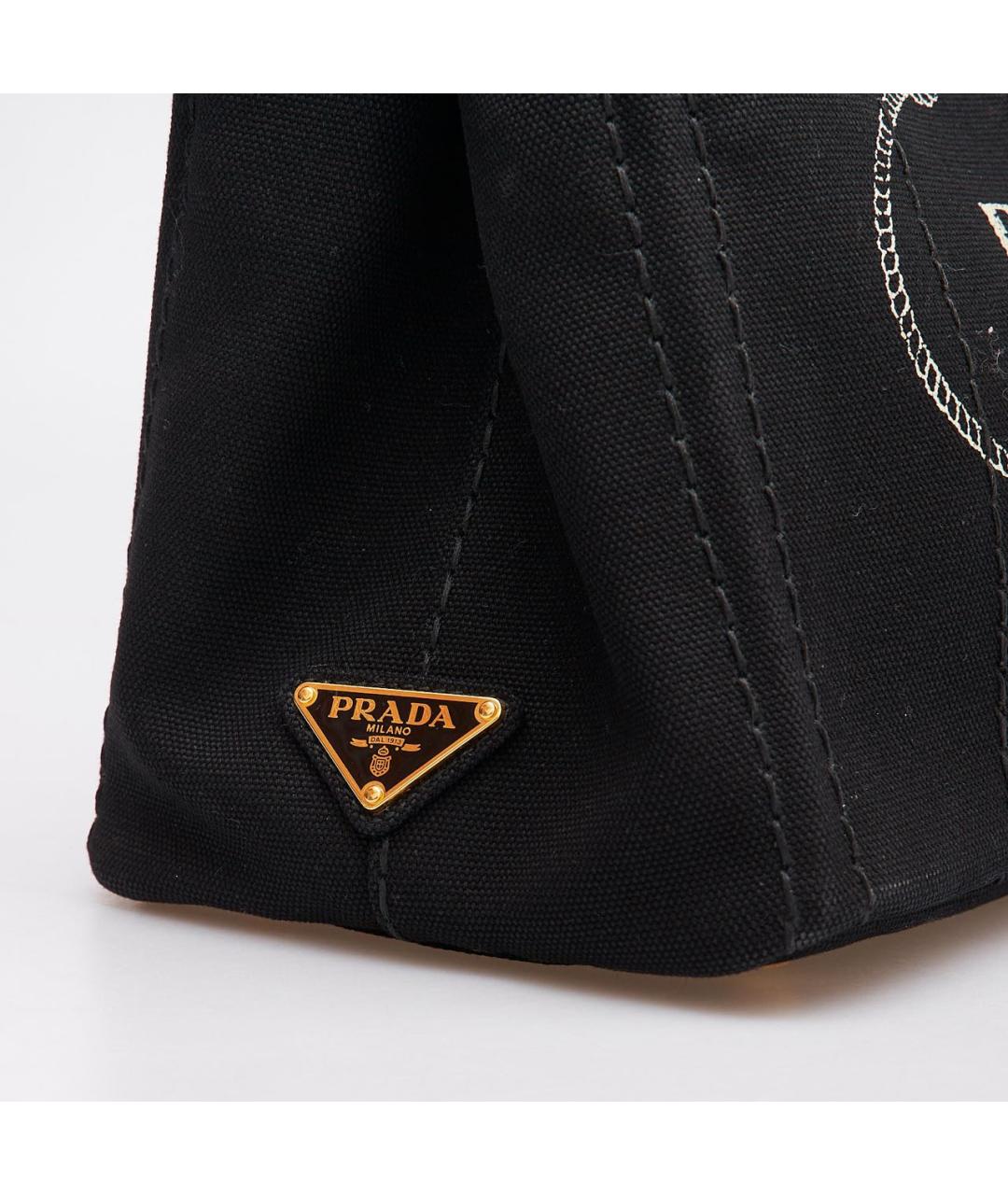 PRADA Черная сумка тоут, фото 6
