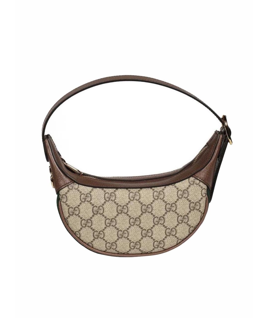 GUCCI Коричневая сумка через плечо, фото 1