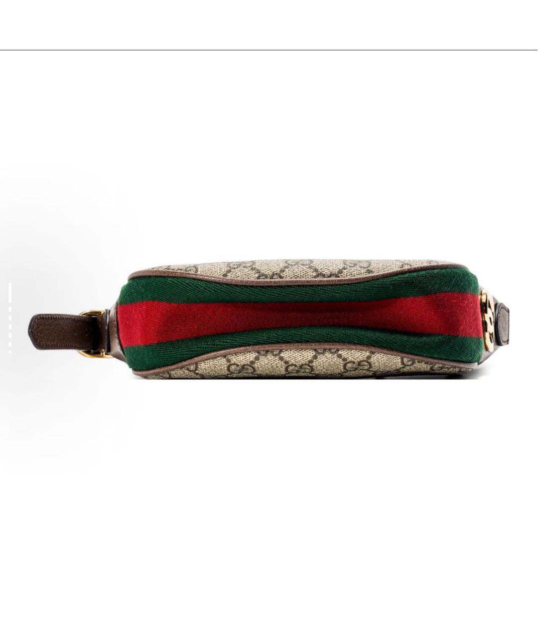 GUCCI Коричневая сумка через плечо, фото 4