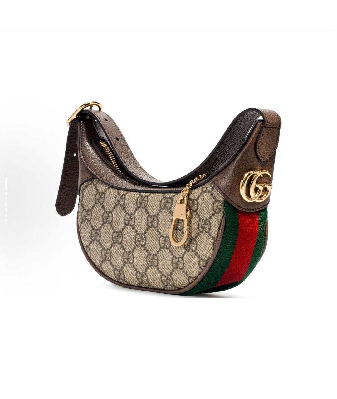 GUCCI Коричневая сумка через плечо, фото 2