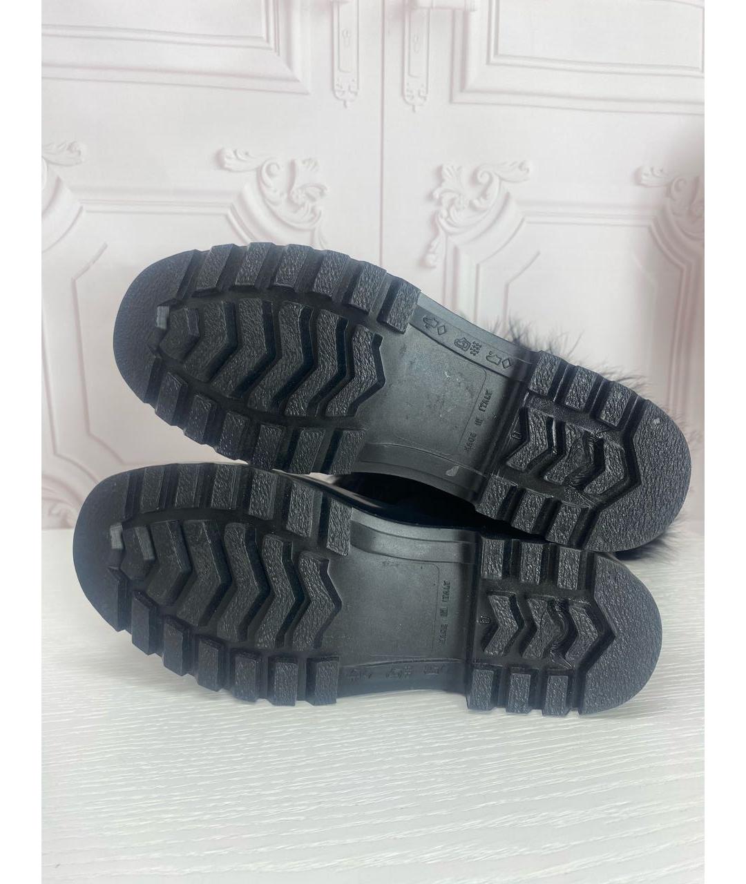 DOLCE&GABBANA Черные сапоги, фото 5