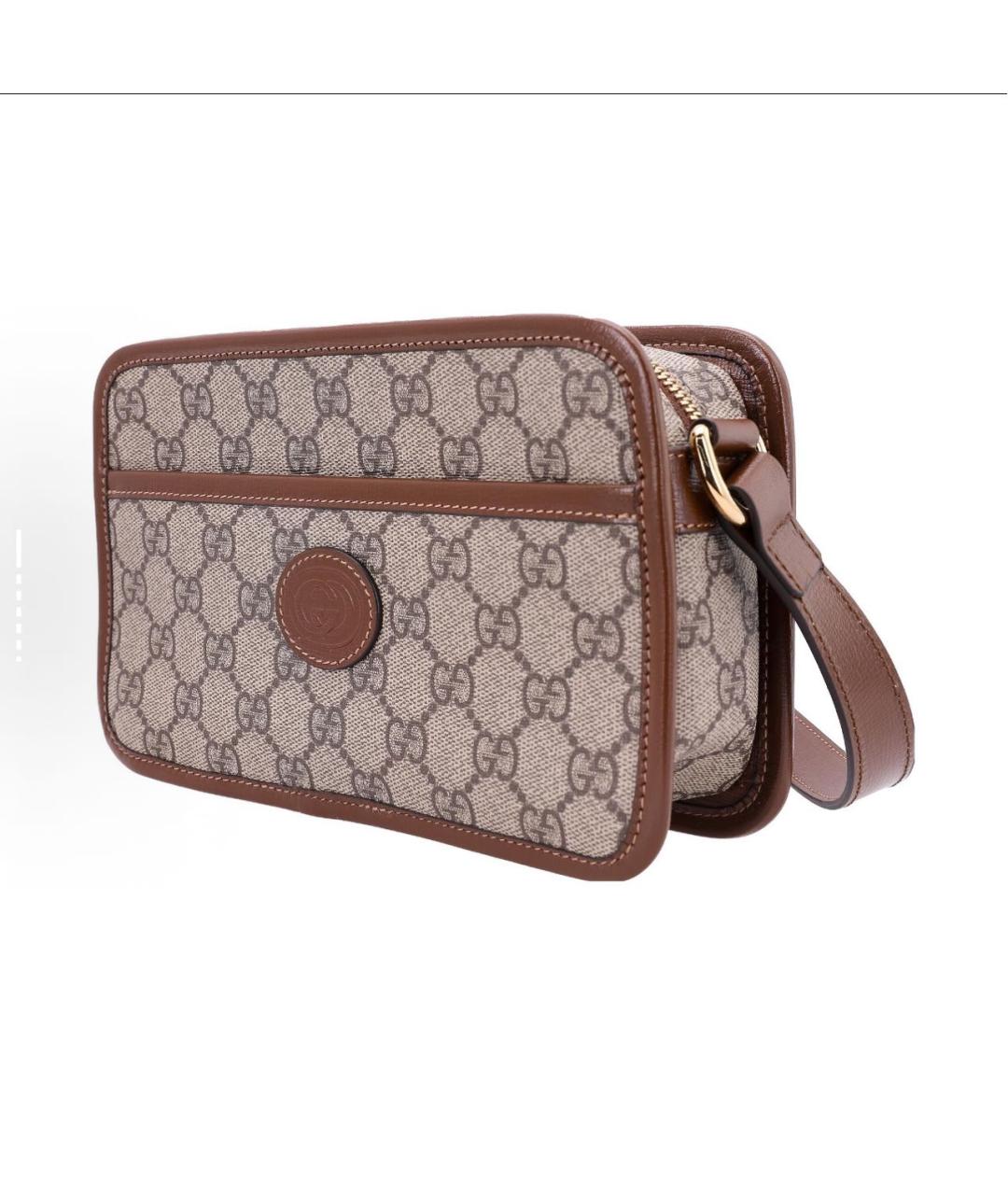 GUCCI Коричневая сумка через плечо, фото 2
