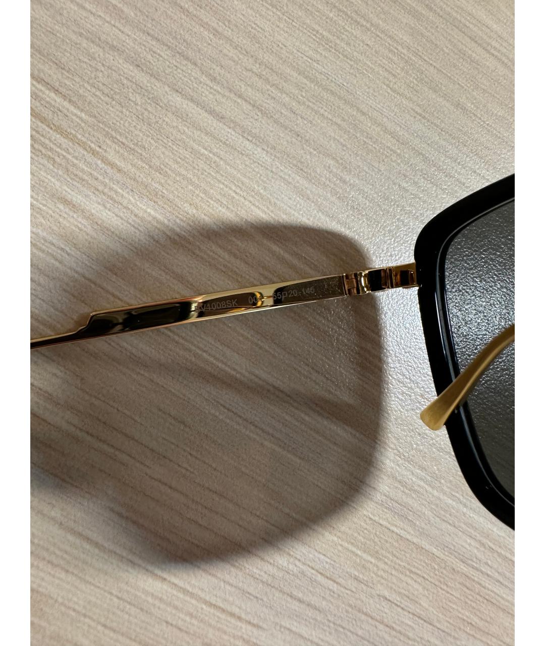 BOTTEGA VENETA Золотые солнцезащитные очки, фото 5