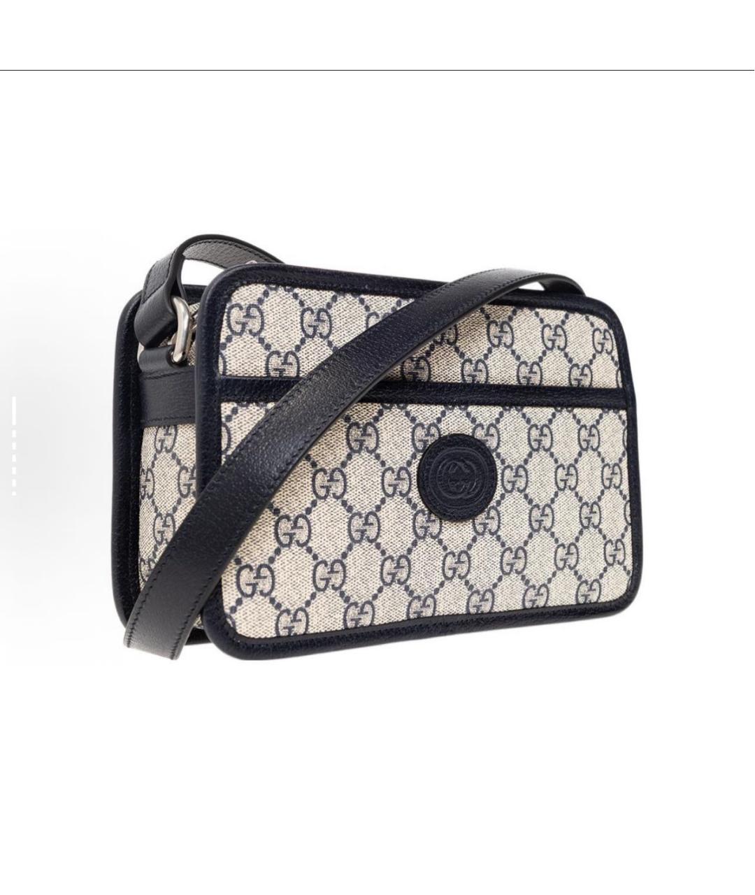 GUCCI Синяя сумка на плечо, фото 2