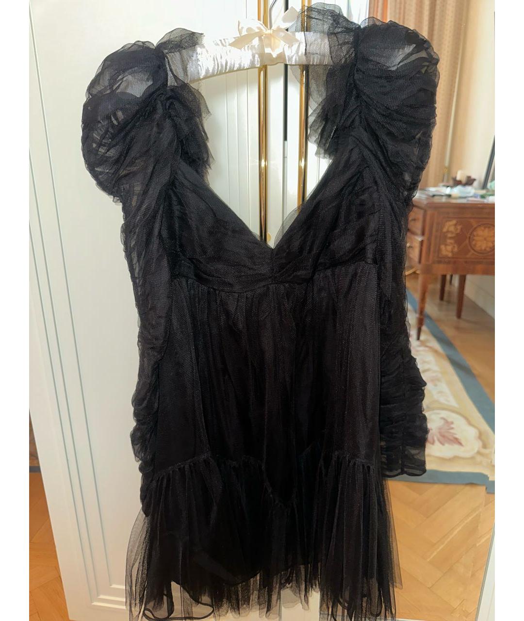 ZIMMERMANN Черное коктейльное платье, фото 4
