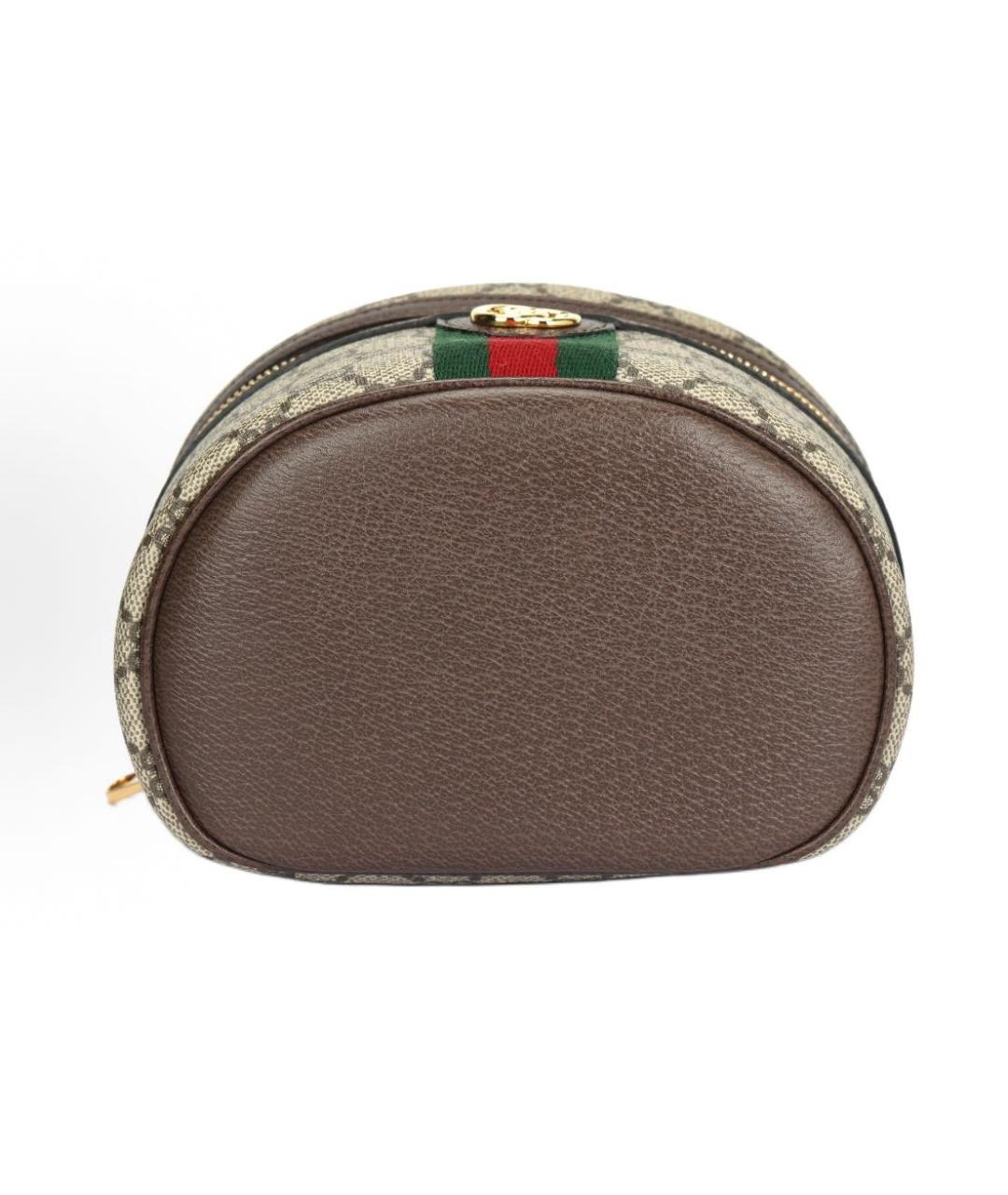 GUCCI Бежевая косметичка, фото 4
