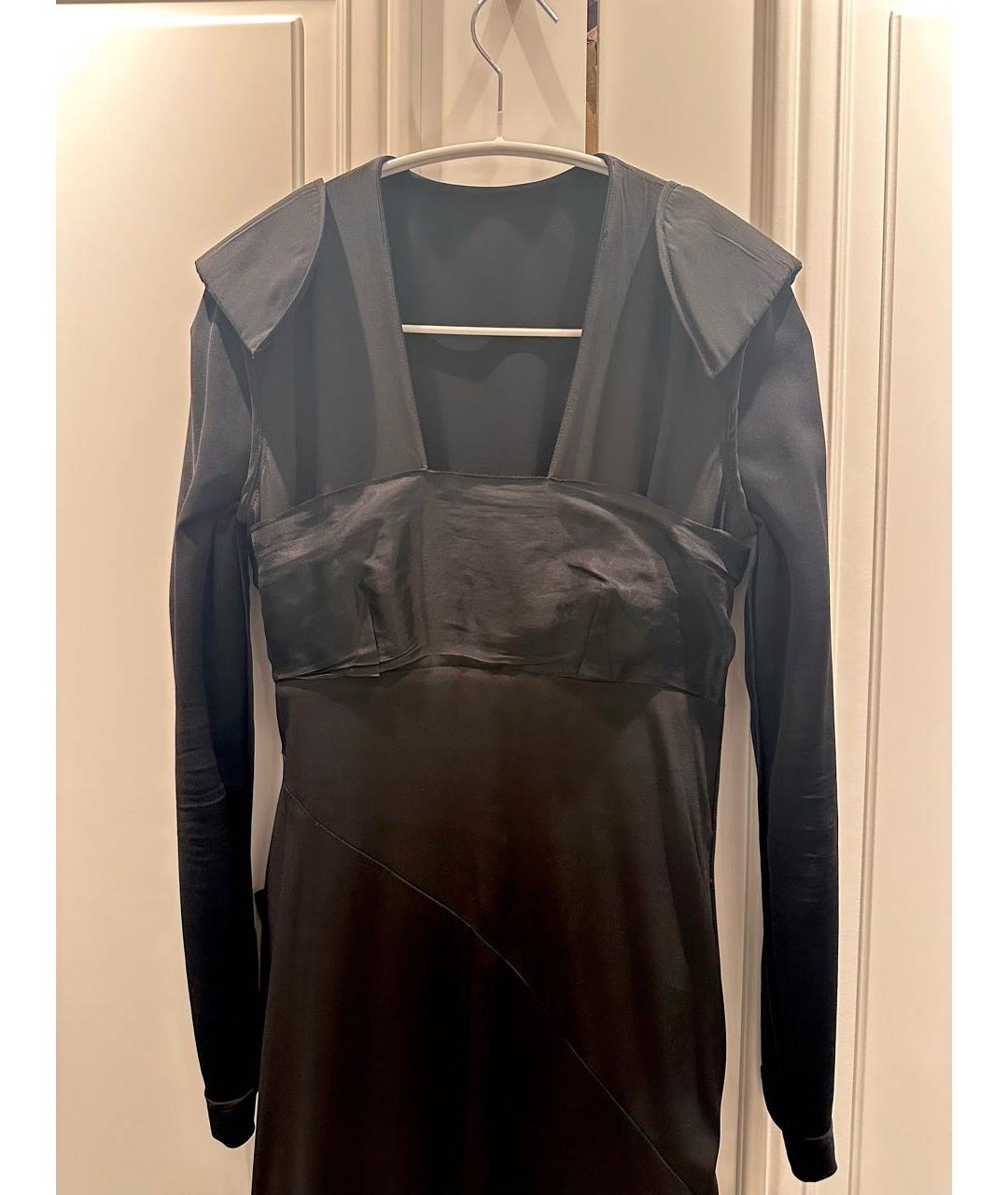 ALEXANDER WANG Черное вискозное вечернее платье, фото 3