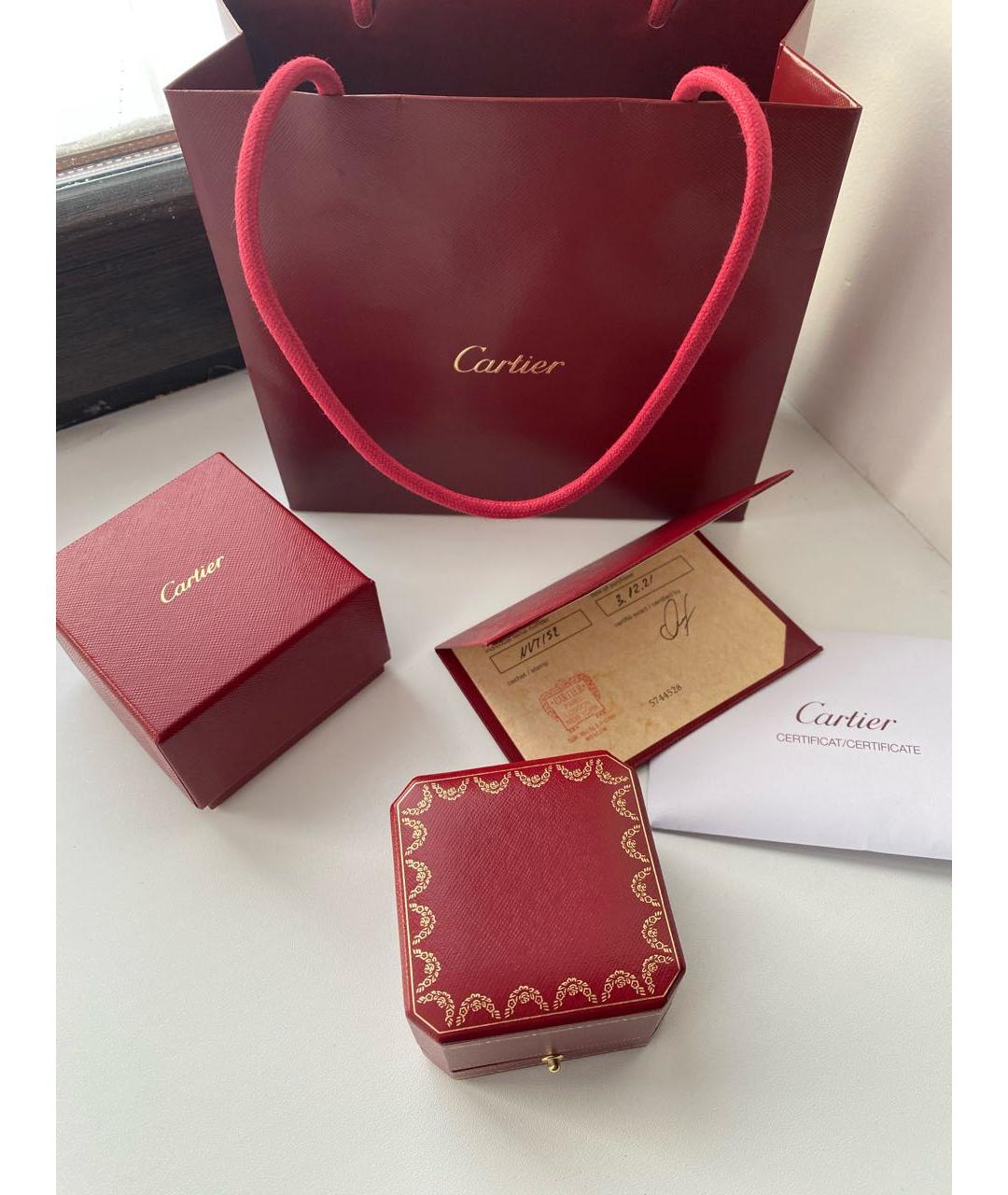 CARTIER Золотое кольцо из белого золота, фото 3
