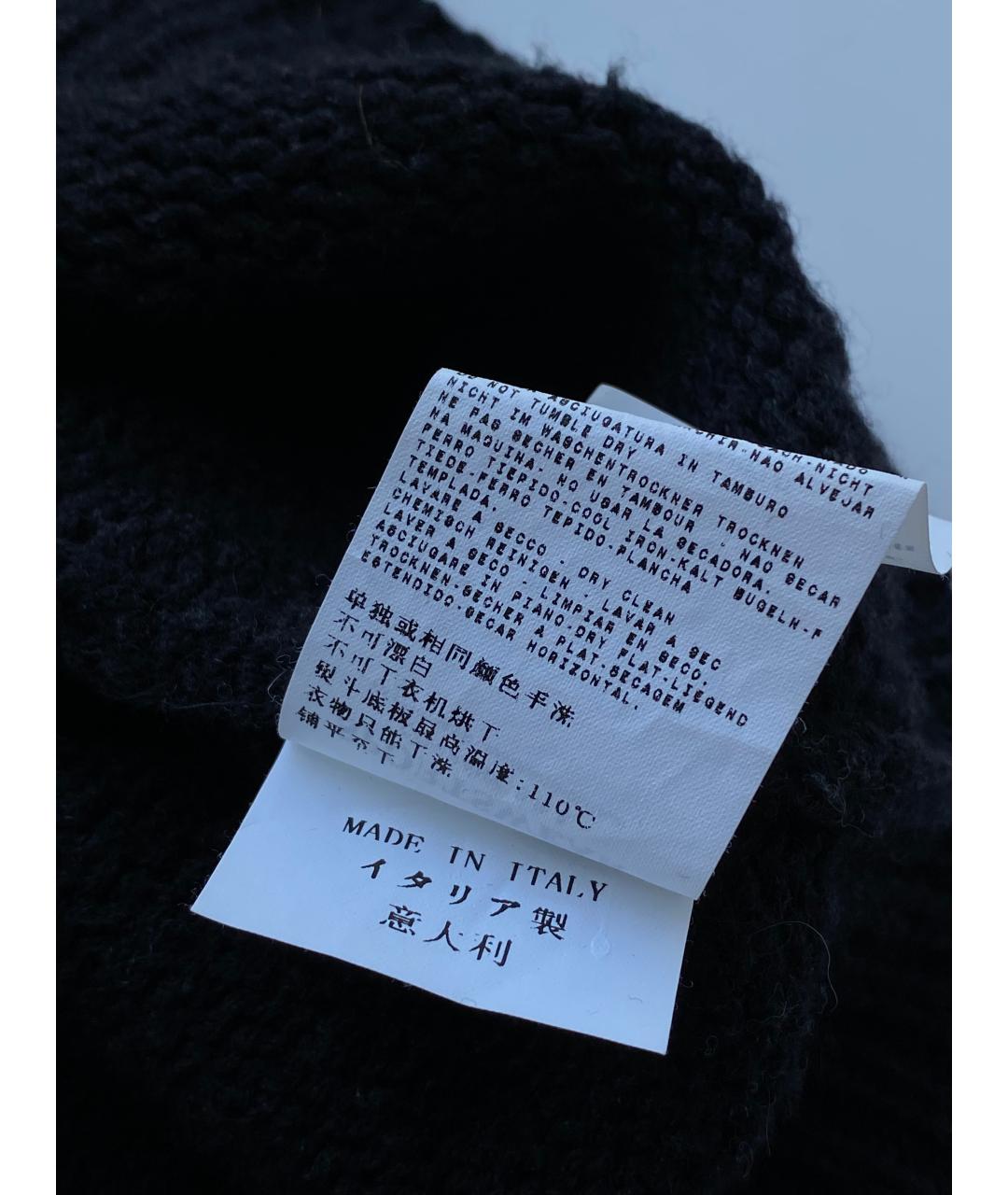 CP COMPANY Черный шерстяной кардиган, фото 7