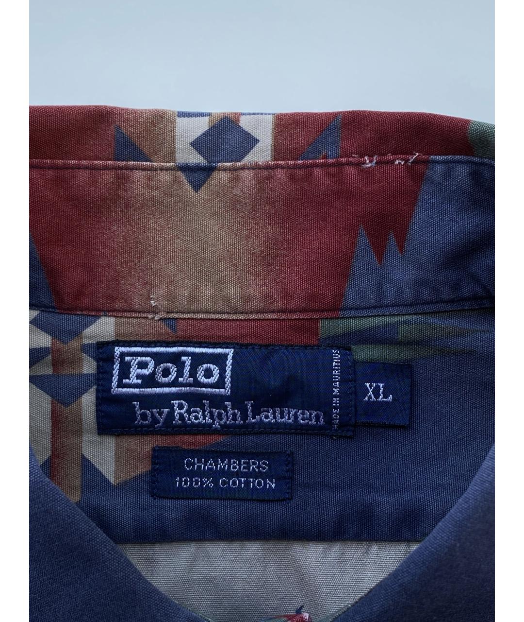 POLO RALPH LAUREN Мульти хлопковая кэжуал рубашка, фото 6