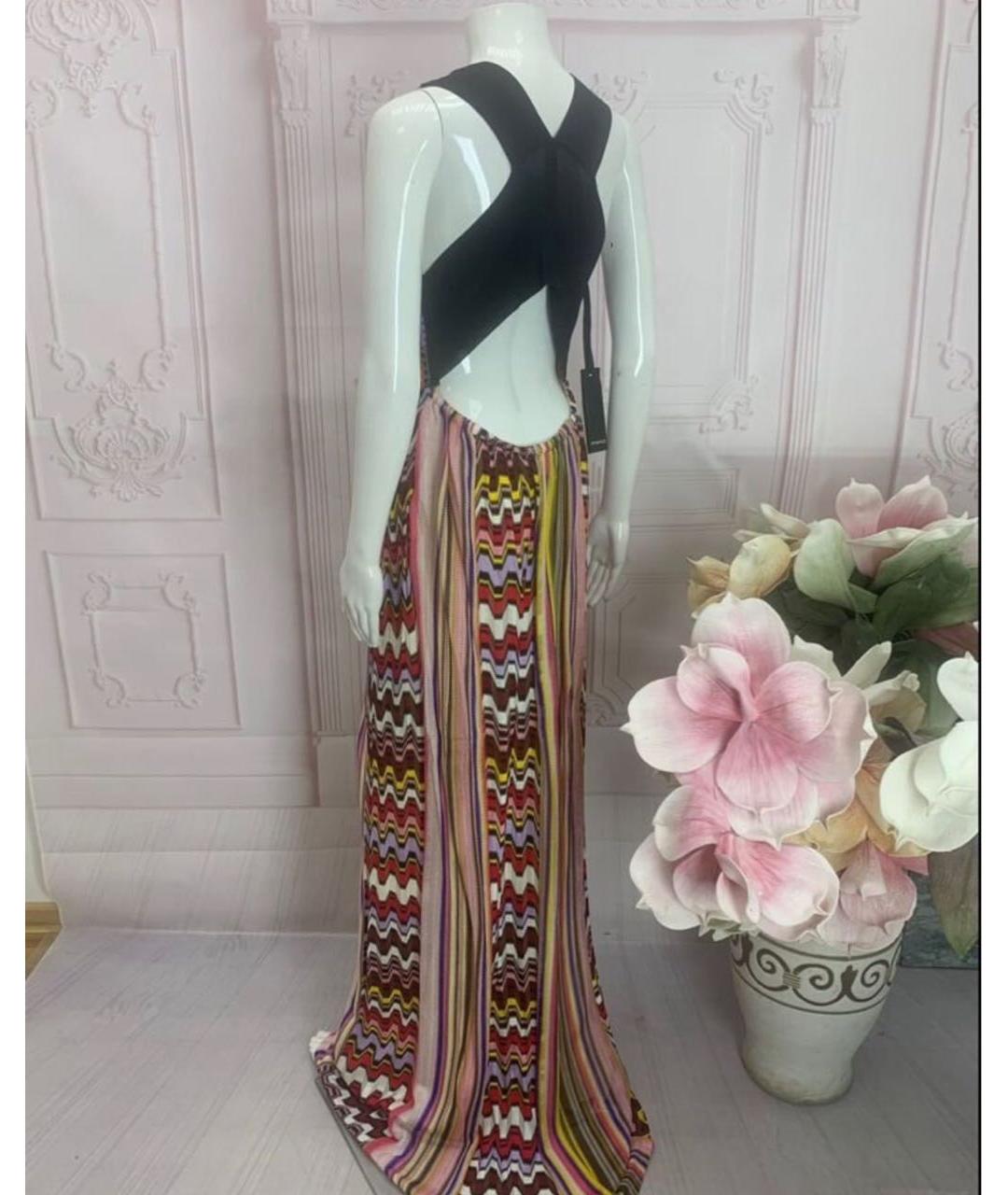 PINKO Мульти вискозное платье, фото 2
