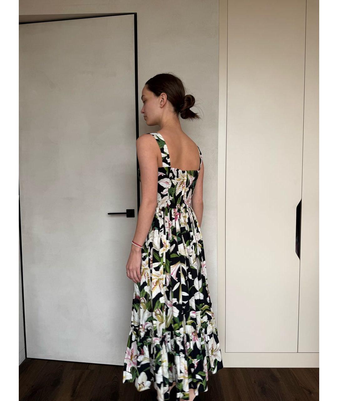 DOLCE&GABBANA Мульти хлопковый сарафан, фото 8