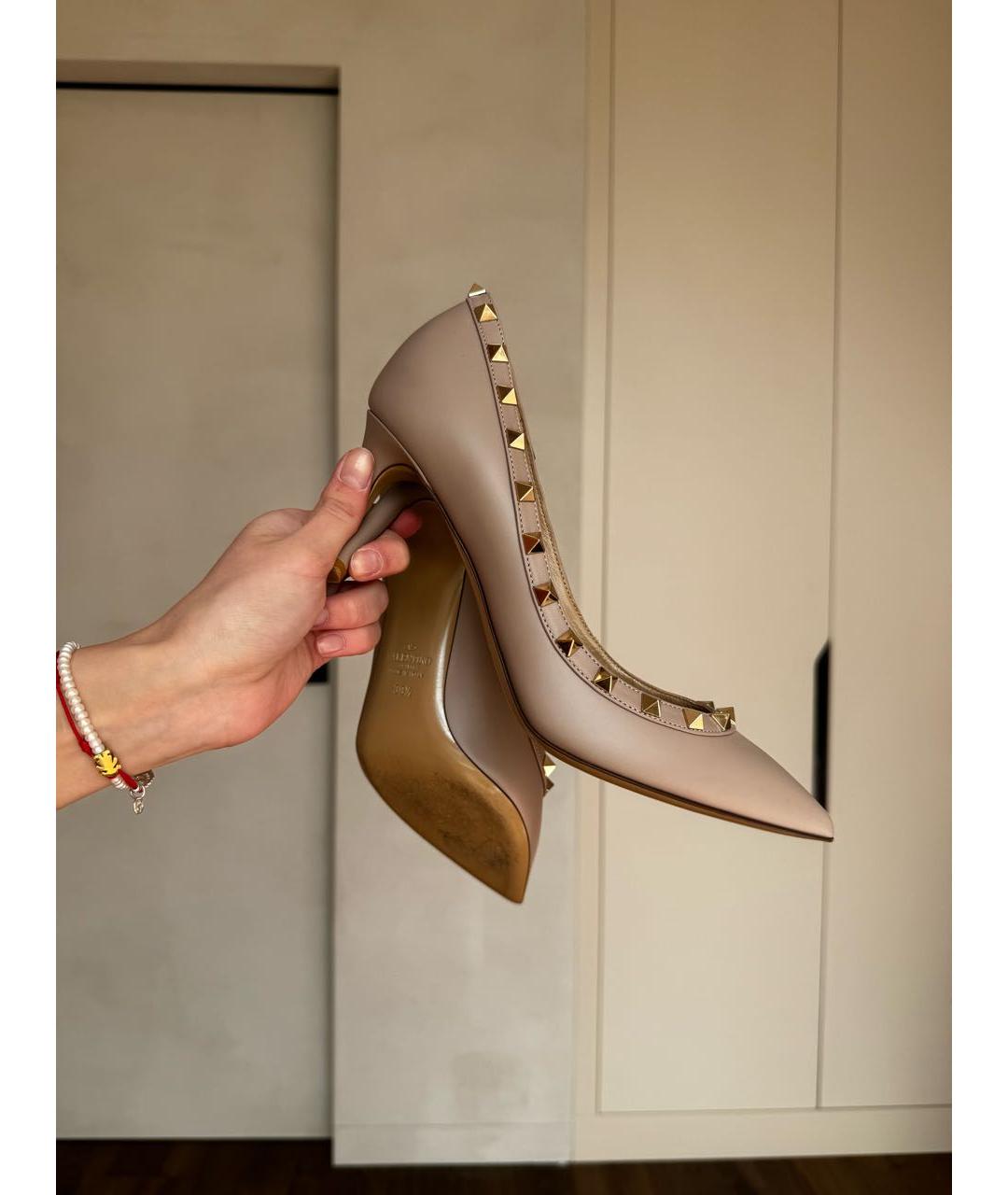 VALENTINO Розовые туфли из лакированной кожи, фото 2