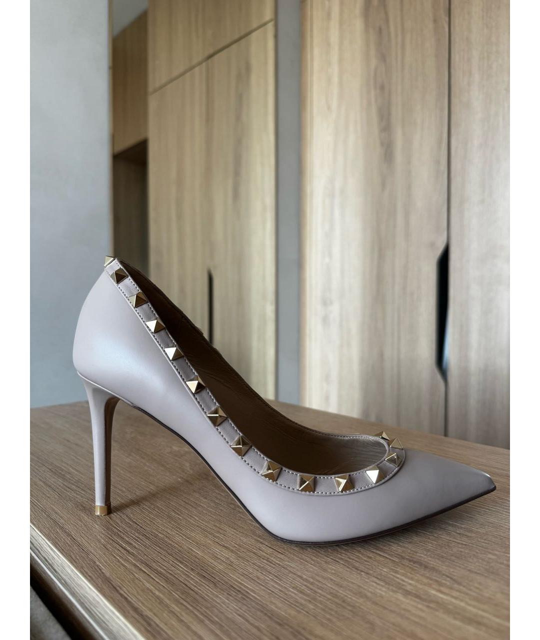 VALENTINO Розовые туфли из лакированной кожи, фото 9