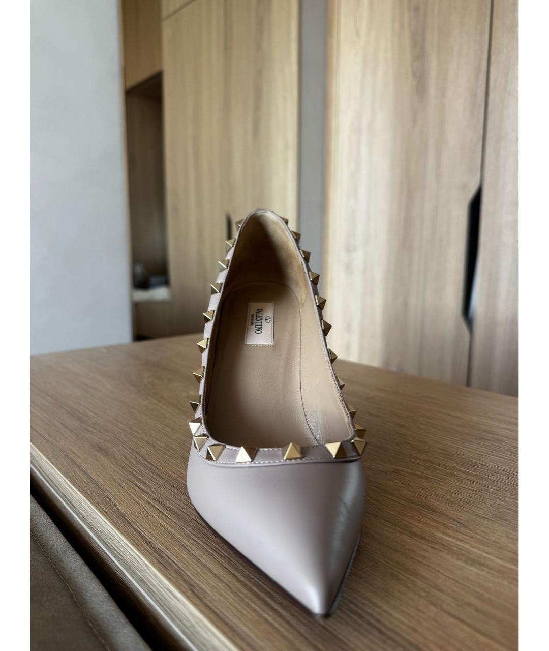 VALENTINO Розовые туфли из лакированной кожи, фото 8