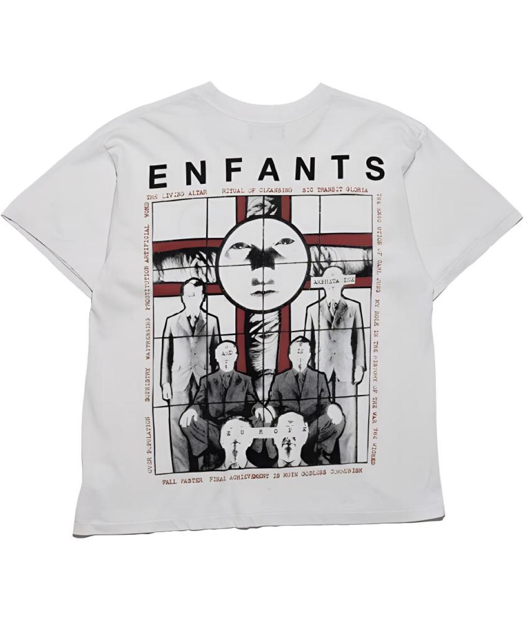 Enfants Riches Déprimés Белая хлопковая футболка, фото 2