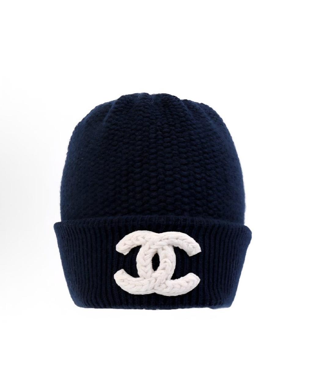 CHANEL Черная шапка, фото 6