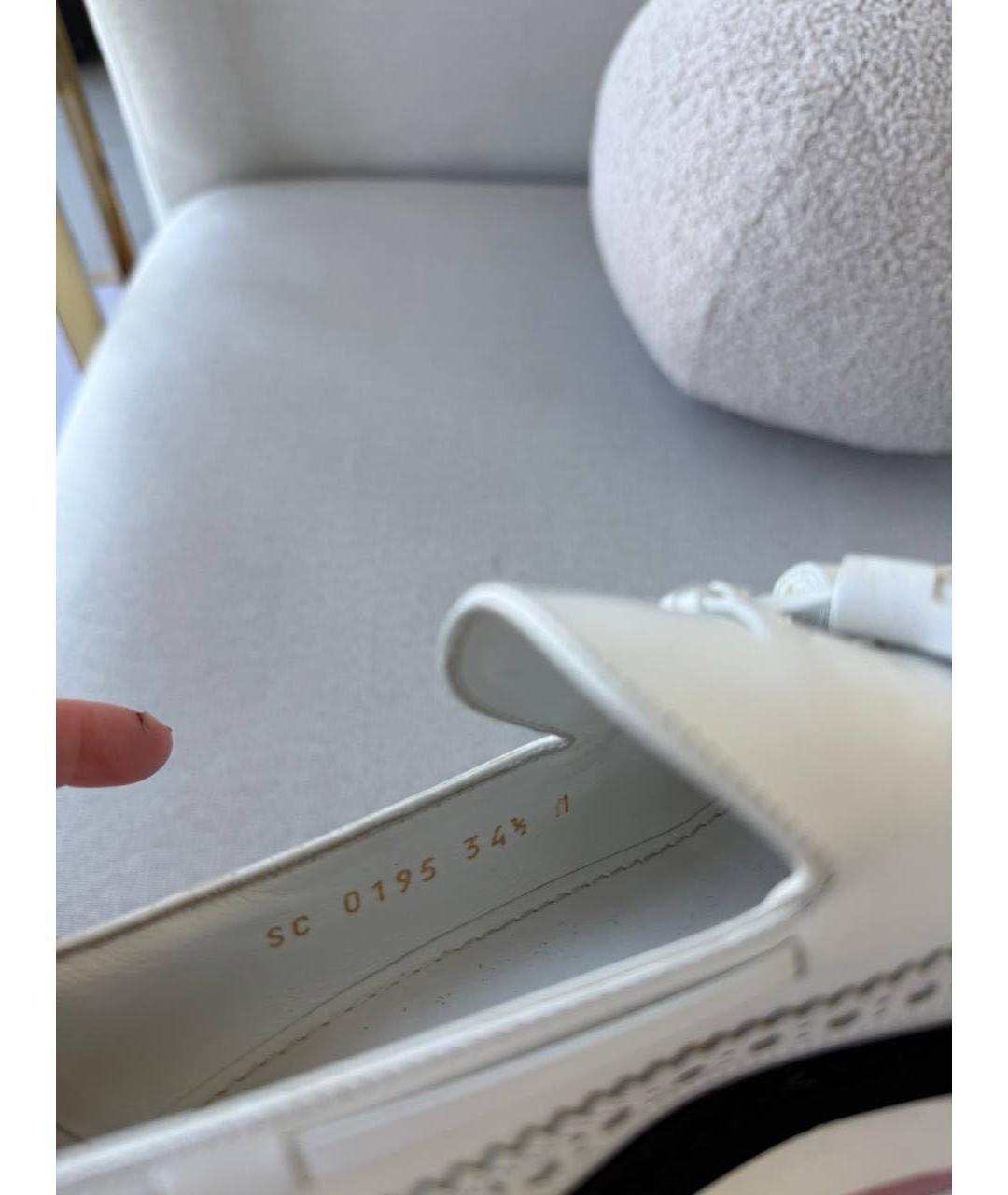 LOUIS VUITTON Белые лоферы, фото 5
