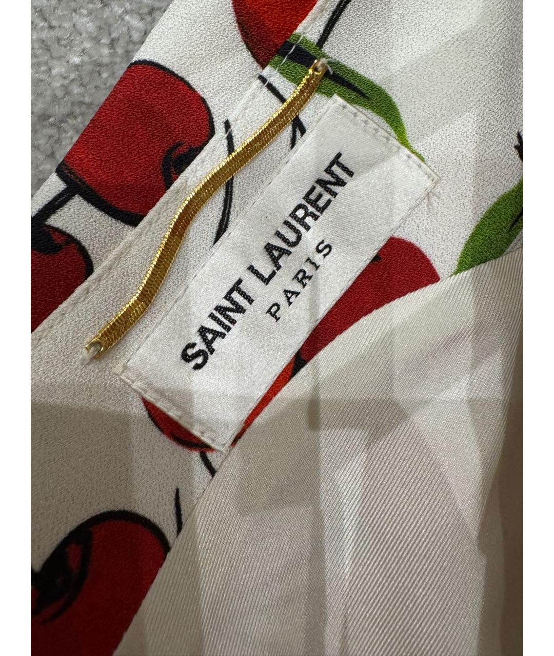 SAINT LAURENT Вискозное коктейльное платье, фото 2