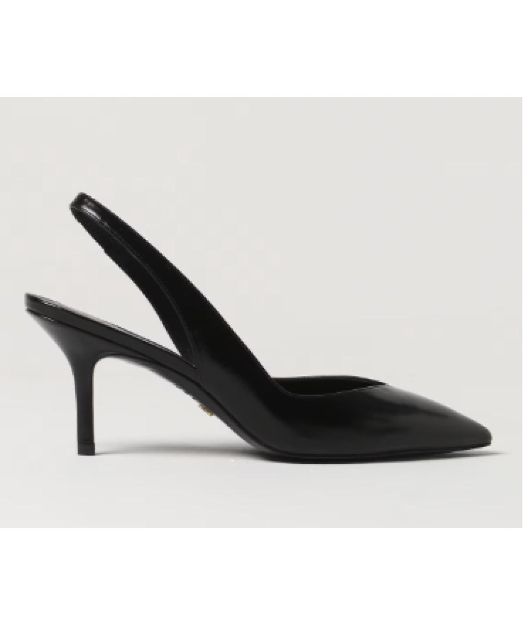 STUART WEITZMAN Черные кожаные туфли, фото 9