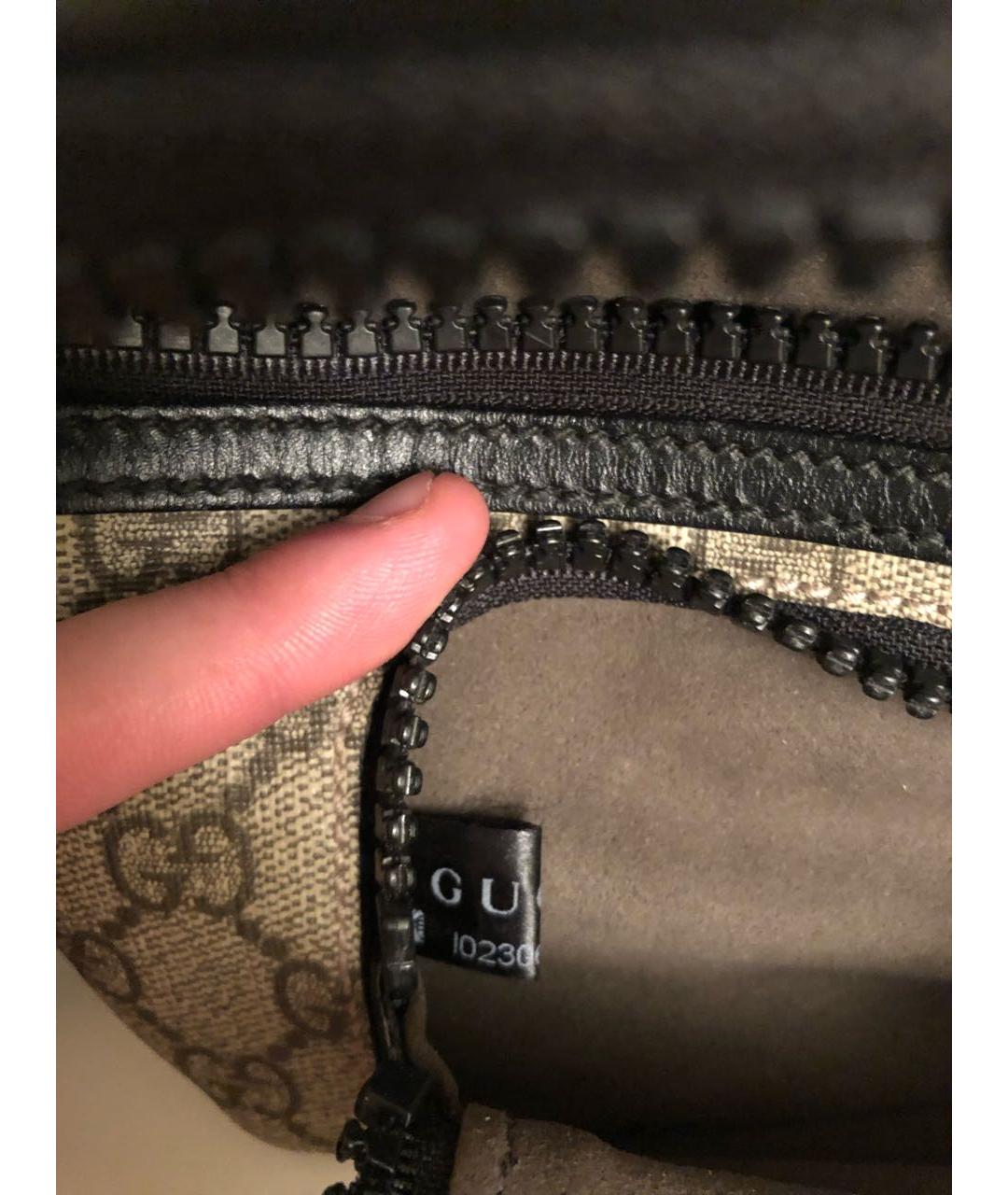 GUCCI Бежевая поясная сумка, фото 5