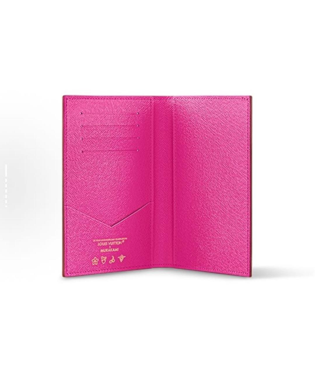 LOUIS VUITTON Белый кожаный кошелек, фото 4