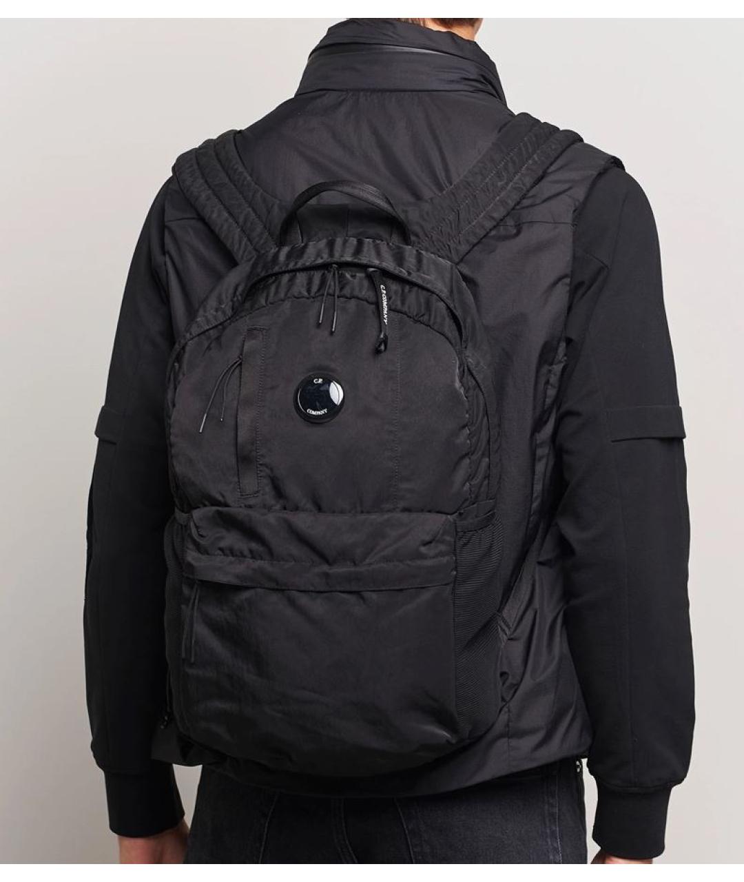 CP COMPANY Черный рюкзак, фото 5