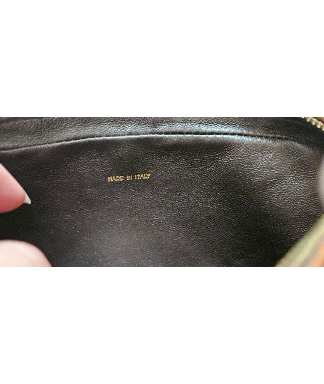 CHANEL Коричневая кожаная сумка через плечо, фото 5