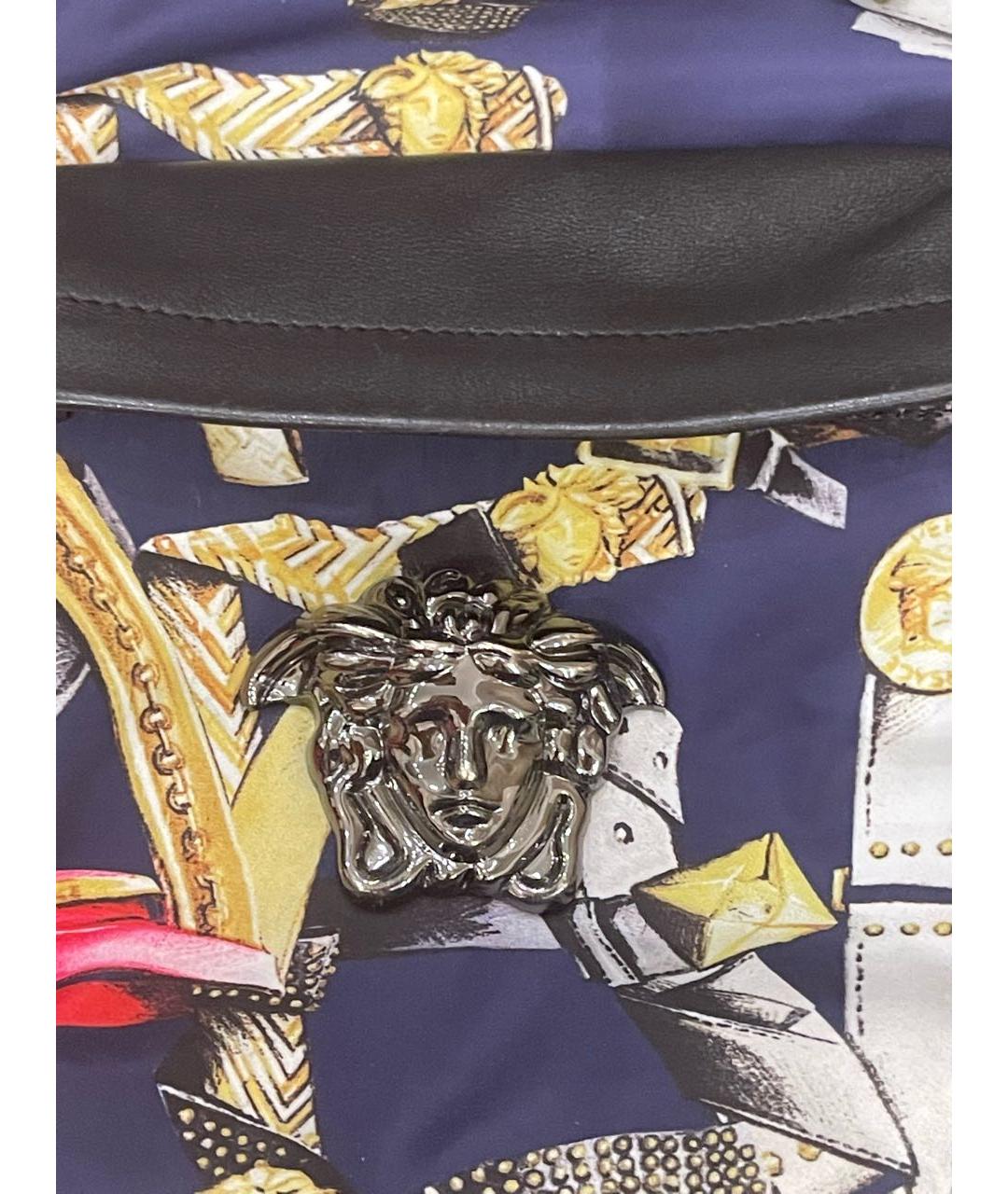 VERSACE Темно-синий рюкзак, фото 4