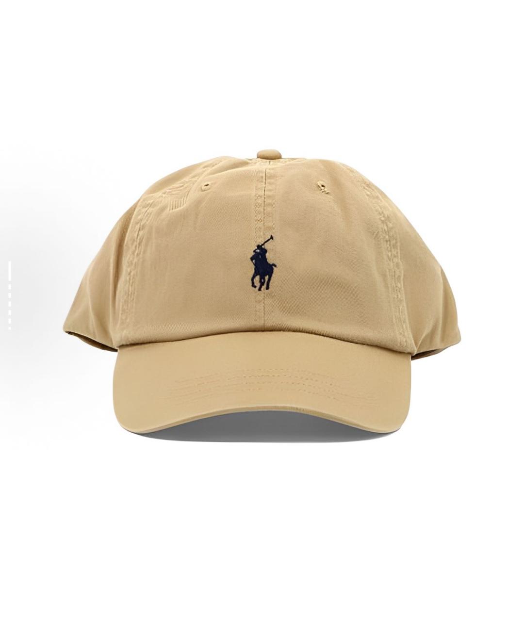 POLO RALPH LAUREN Бежевая кепка, фото 5