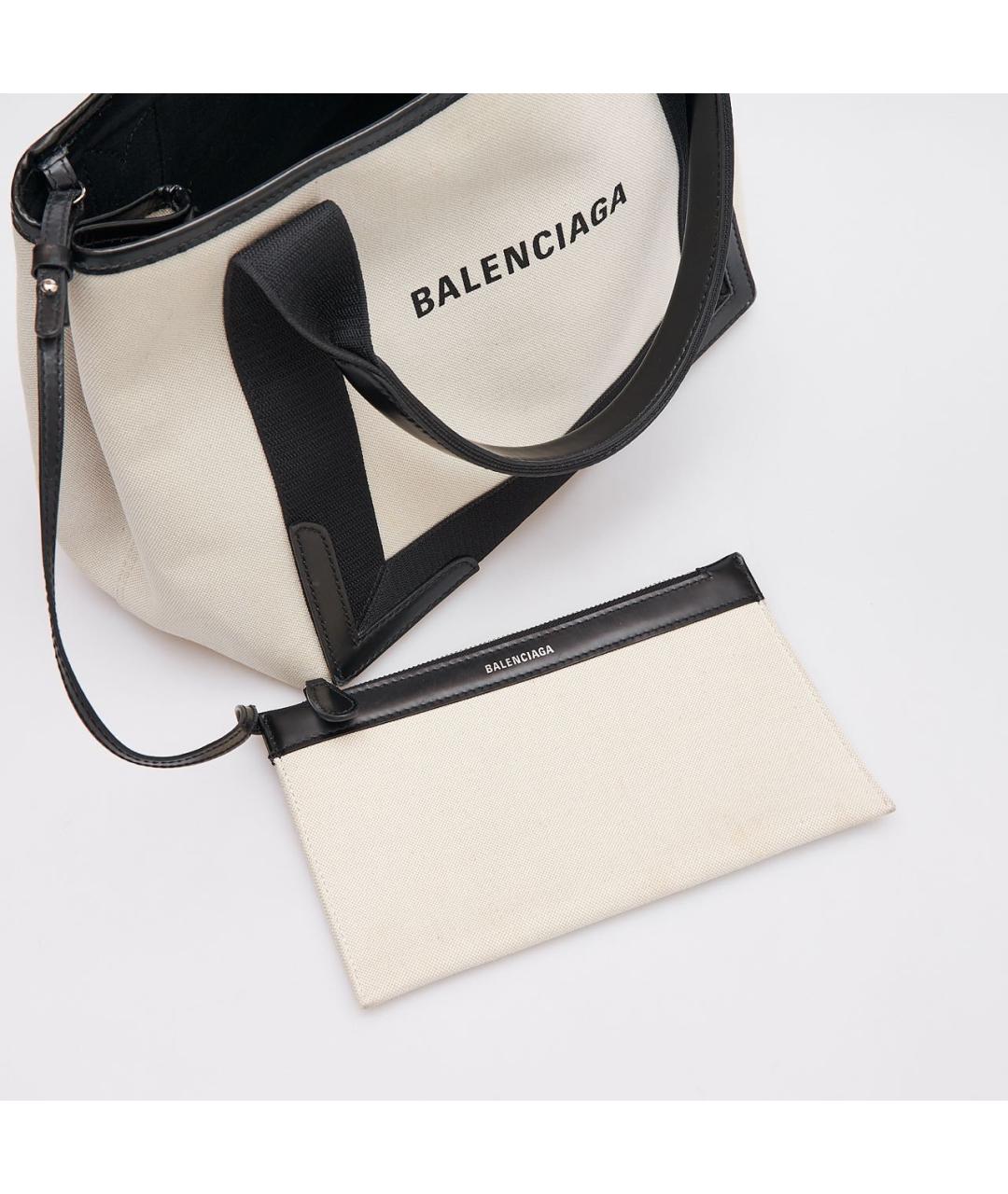 BALENCIAGA Белая сумка тоут, фото 2