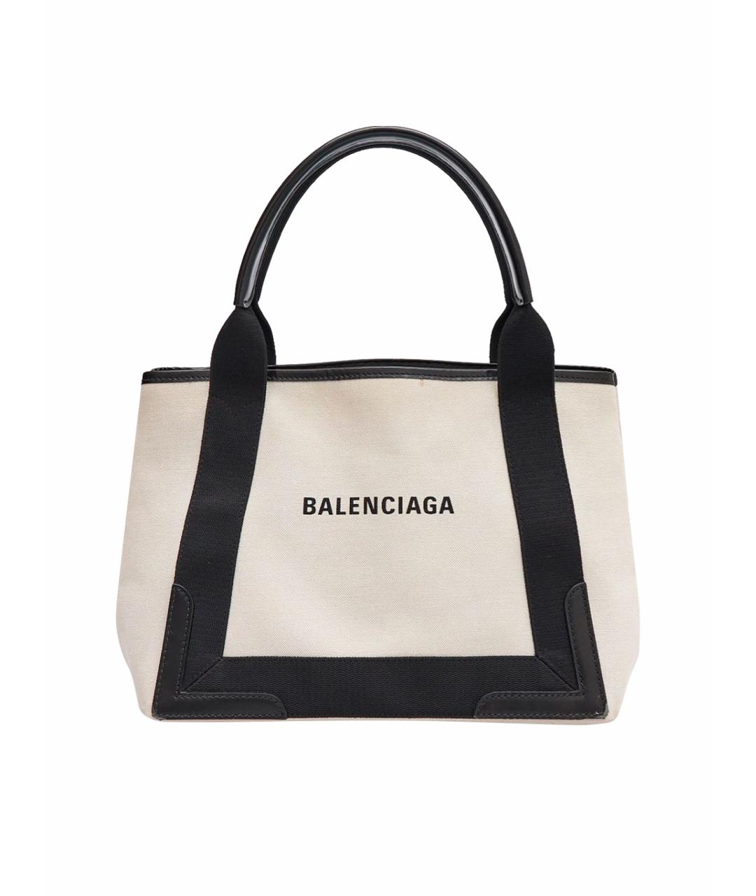 BALENCIAGA Белая сумка тоут, фото 1