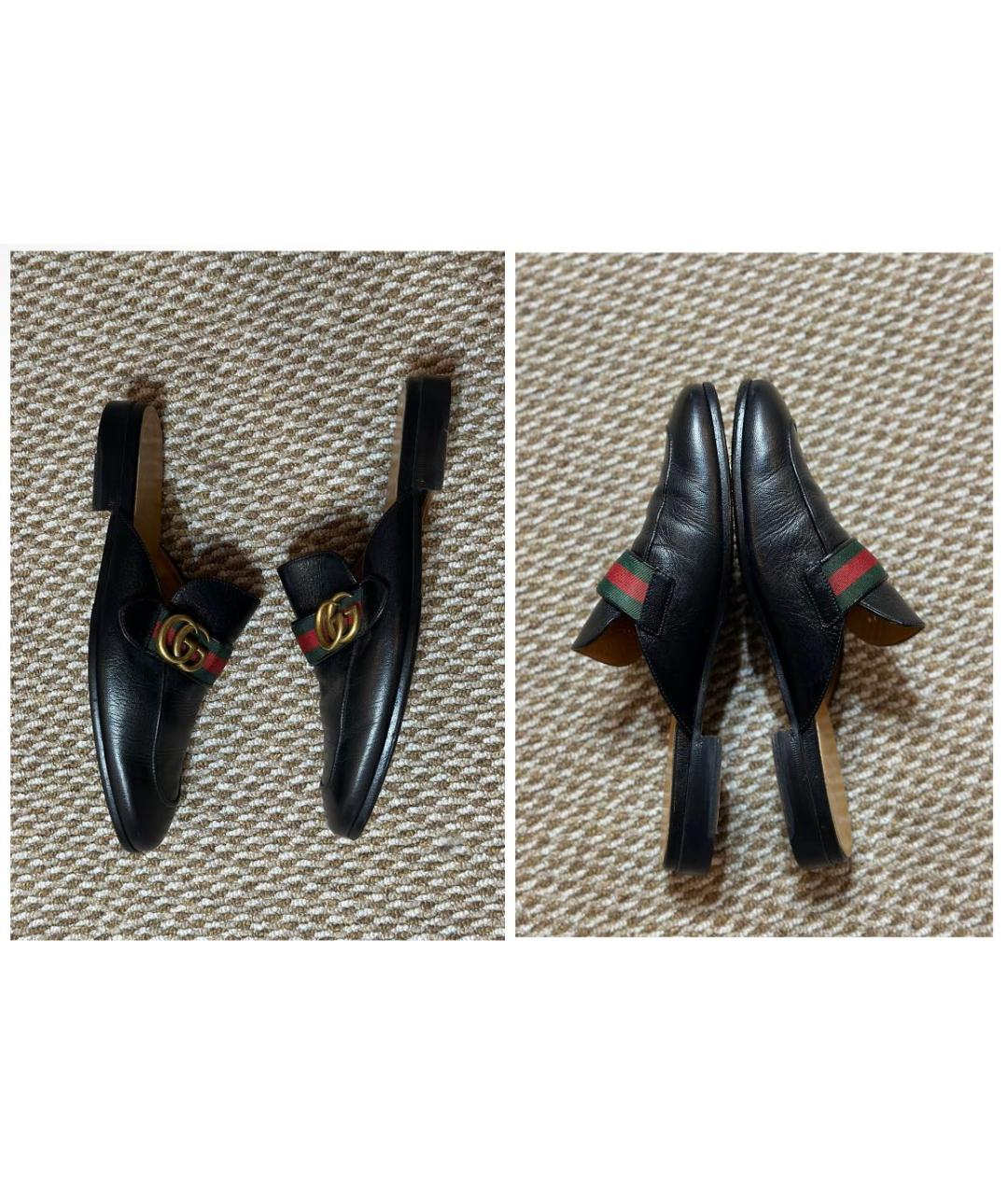 GUCCI Мульти кожаные лоферы, фото 2