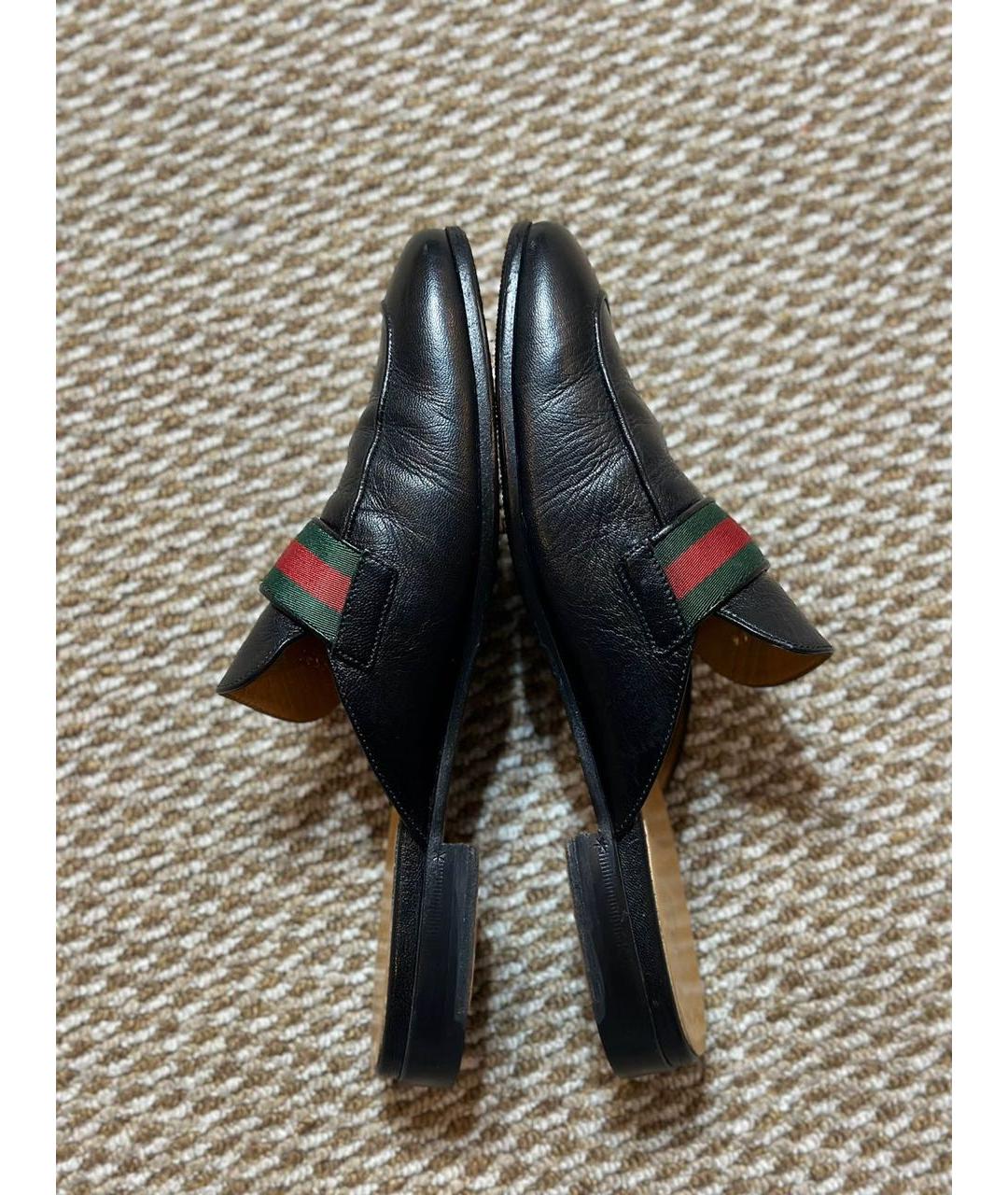 GUCCI Мульти кожаные лоферы, фото 8
