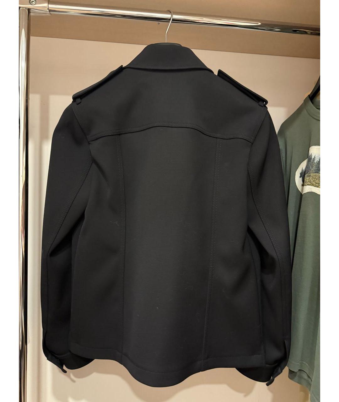 BOTTEGA VENETA Черная шерстяная куртка, фото 2