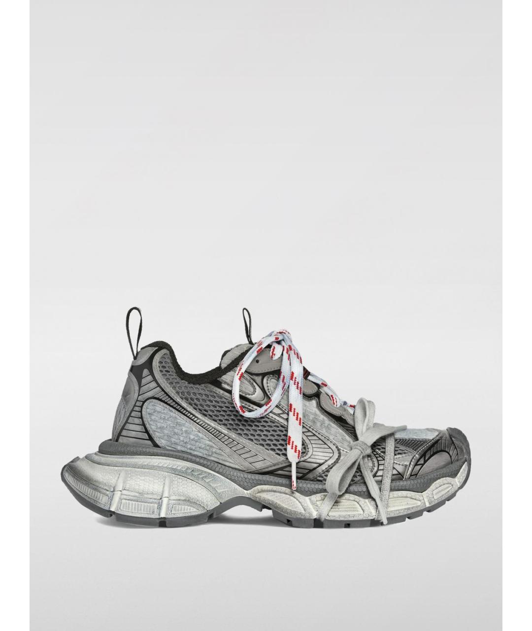 BALENCIAGA Серые кроссовки, фото 5