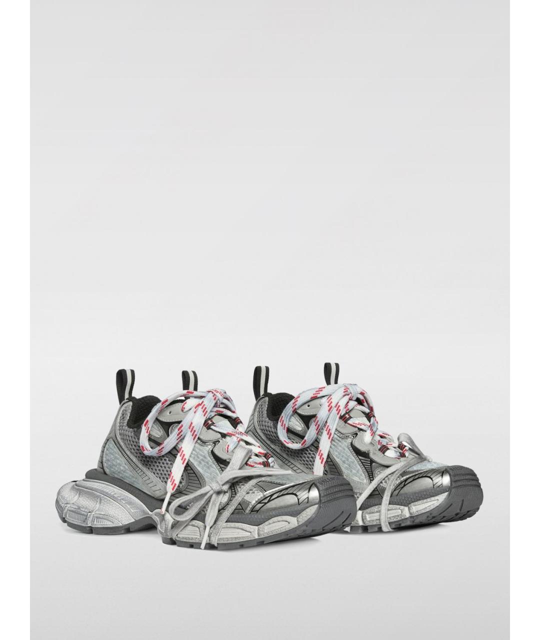 BALENCIAGA Серые кроссовки, фото 2