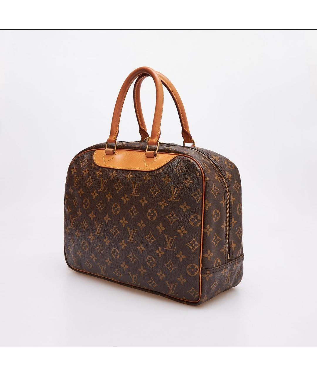 LOUIS VUITTON Коричневая сумка с короткими ручками, фото 2