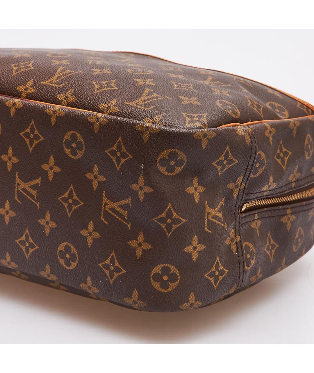 LOUIS VUITTON Коричневая сумка с короткими ручками, фото 5